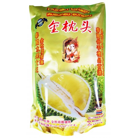 Jinzhentou Durian Crispy  NET WT 210 G （35G X 6 PACK）